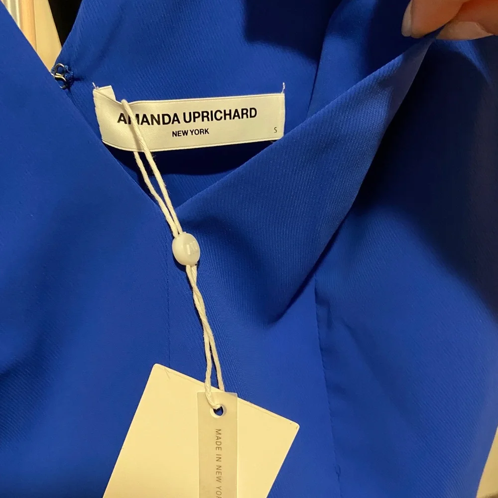 NWT formal mini dress with bow straps - Picture 5 of 5